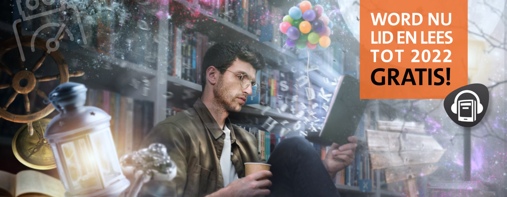 Actie Biblioplus: Lees tot 2022 gratis