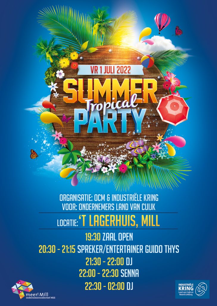 Tropical Summer Party Mill