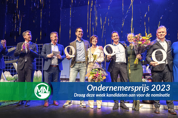 Draag kandidaten aan voor de nominatie van 2023 van 'De Ondernemersprijs