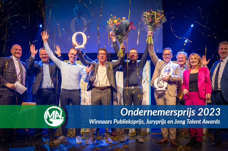 Winnaars Ondernemersprijs Land van Cuijk & Noord-Limburg 2023 bekend!