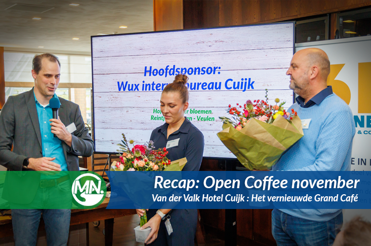 Recap Open Coffee november 2023 : Van der Valk Hotel Cuijk