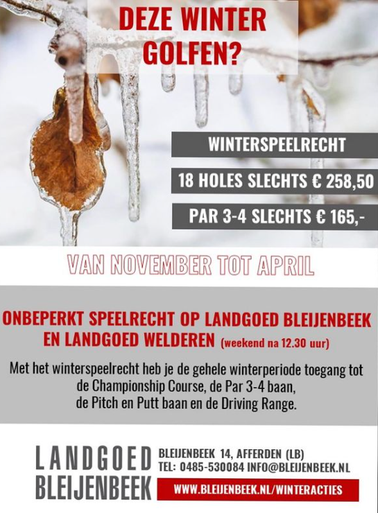 Winteractie 2023/24 - Landgoed Bleijenbeek Afferden