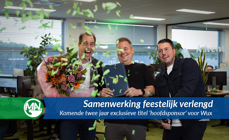 Verlening hoofdsponsoring Wux