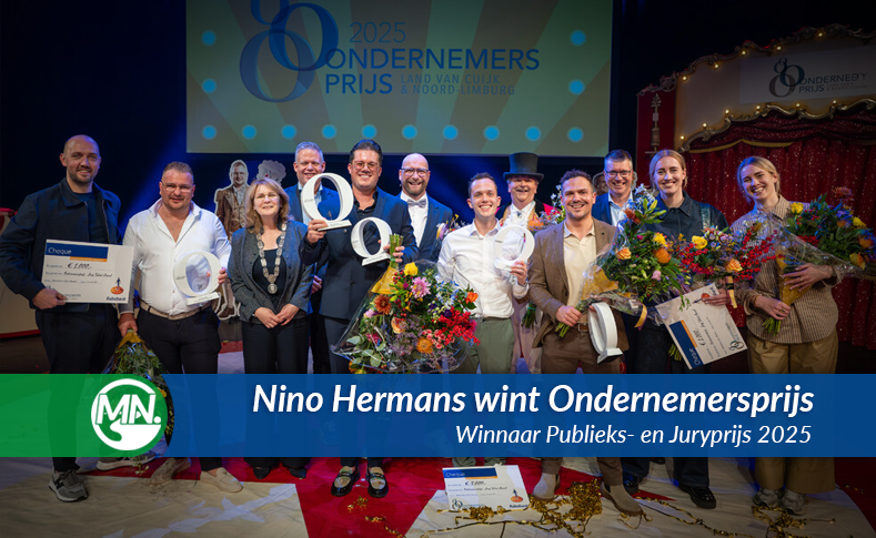 Hermans wint Ondernemersprijs 2025