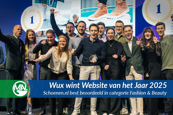 Wux wint Website van het jaar met schoenen.nl