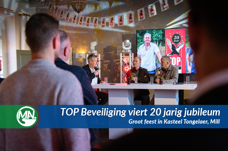20 Jarig Jubileum TOP Beveiliging